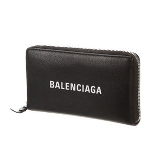 BALENCIAGA Everyday Leather Continental Wallet 🖤